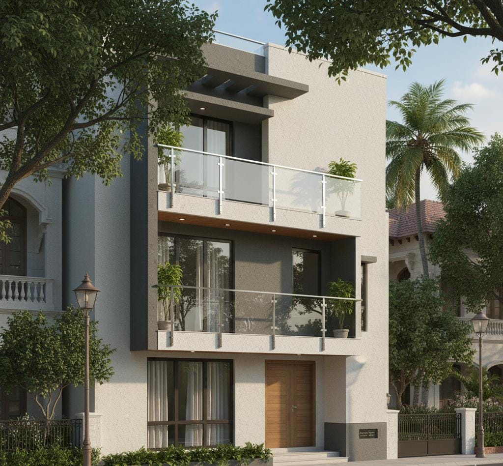 Railing & Grill Work by XCLERA - Premium glass, stainless steel, and MS railing solutions